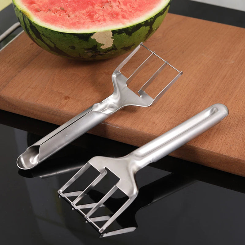 Stainless Steel Watermelon Slicer & Server
