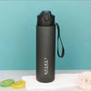 Motivational Time-Marker Water Bottle with Straw