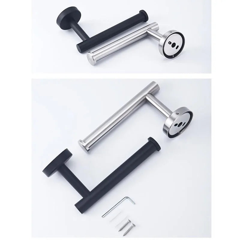Stainless Steel Self-Adhesive Toilet Paper Holder