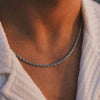 Stainless Steel Rope Chain Necklace