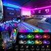 Bluetooth RGB LED Strip Light for TV, PC & Room Ambient Lighting with mobile app control