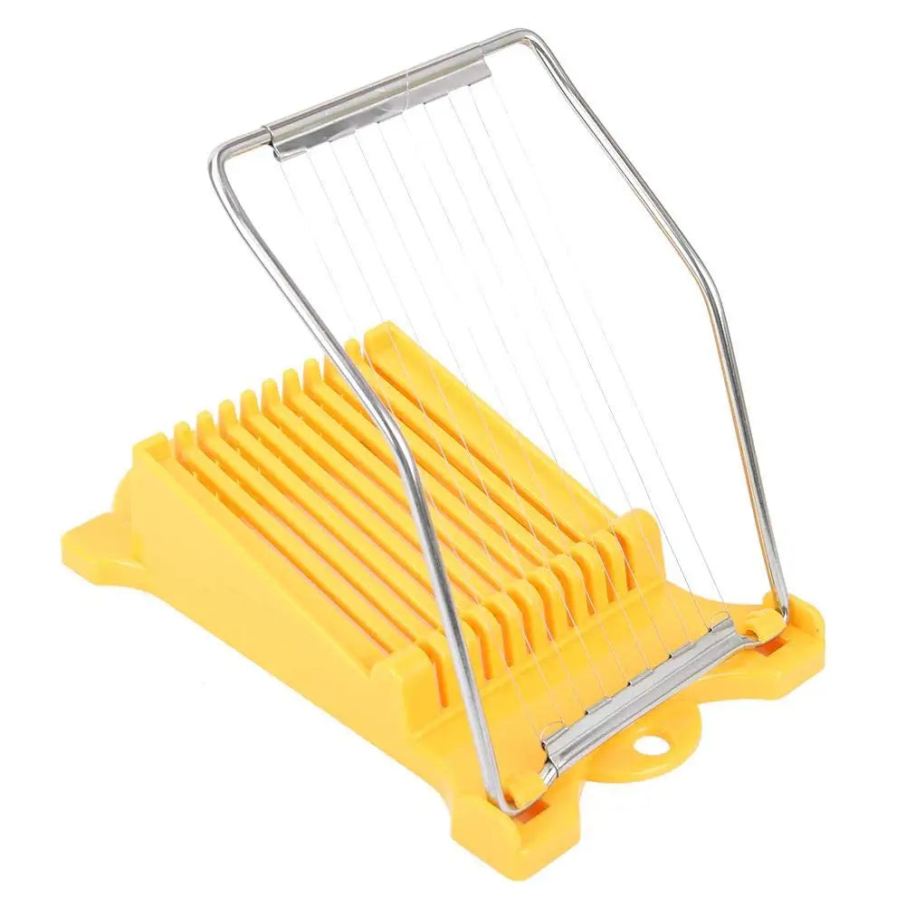 Stainless Steel Multi-Food Slicer for Eggs, Cheese & Fruit