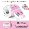 Self-Adhesive Thermal Label Rolls for Mini Printers