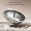 Elevated 15° Tilted Cat Food Bowl with Stainless Steel Insert