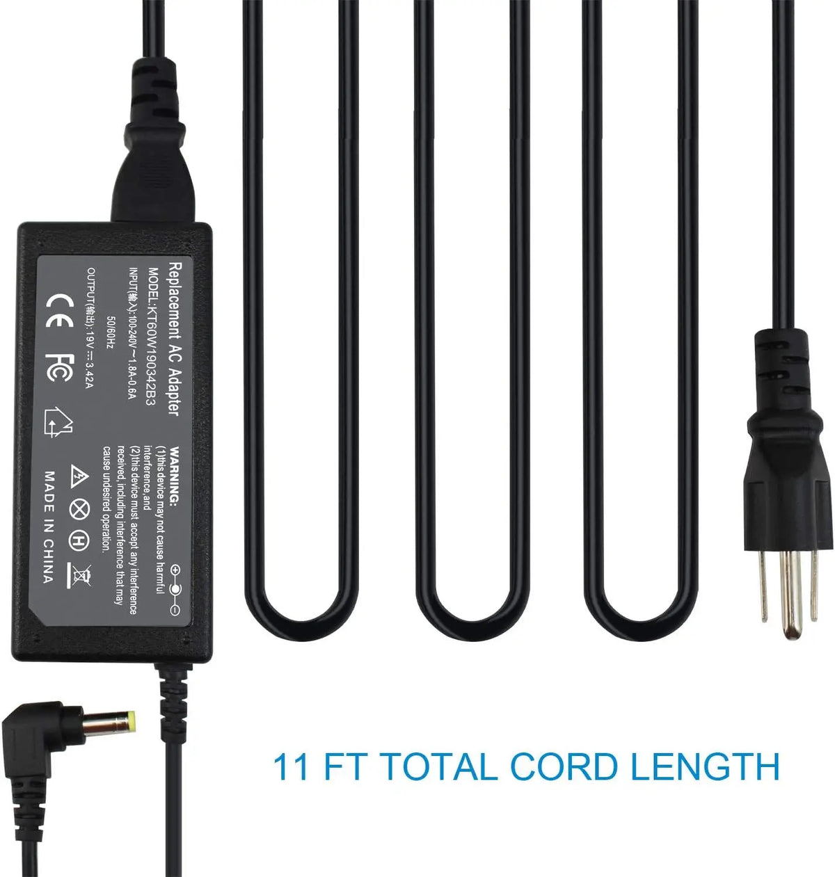 65W Laptop Charger for Asus X550 and Select Models