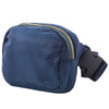 Versatile Nylon Waist Pack with Zippered Pockets