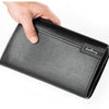 Premium Men's Business Handbag with Large Capacity and Zipper Closure