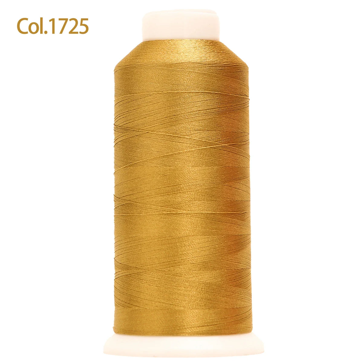 80-Color Polyester Embroidery Thread Set with Large 4000m Spools
