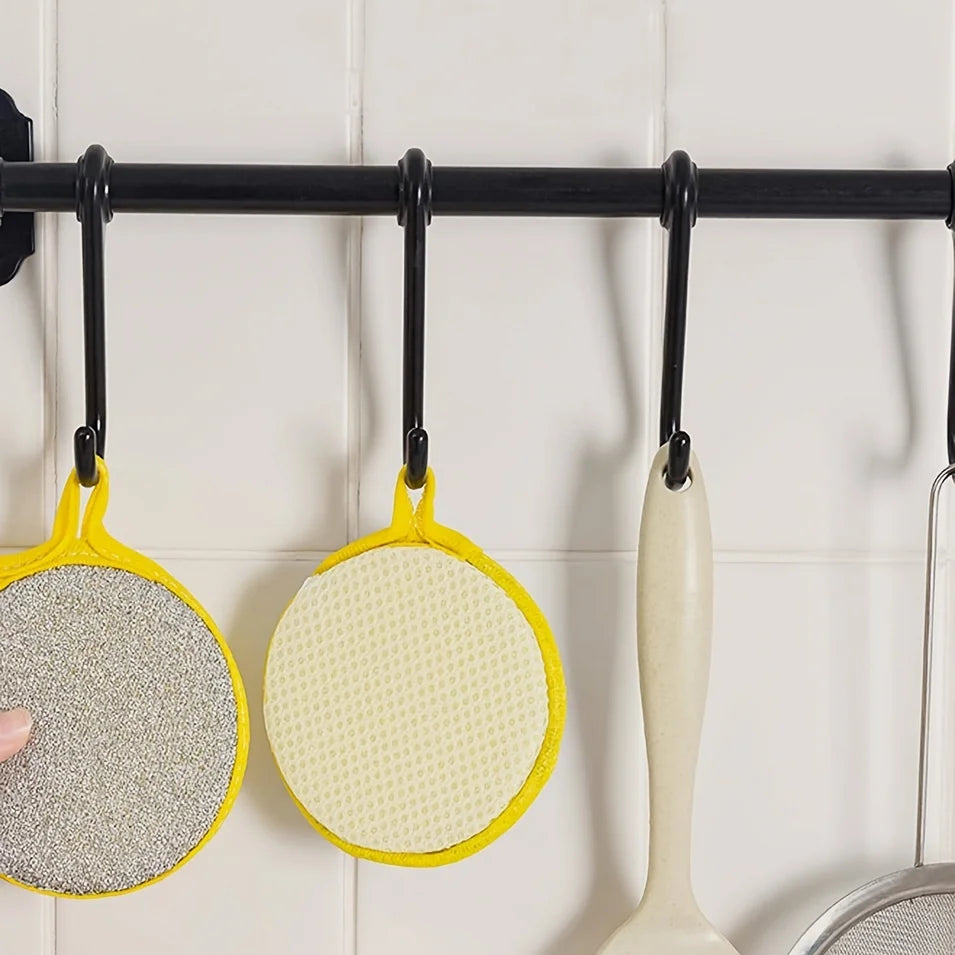 Double-Sided Dish Sponge with Scrubber – Absorbent Kitchen Cleaning Tool
