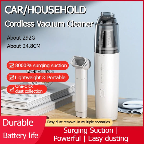 Compact Wireless Handheld Vacuum Cleaner