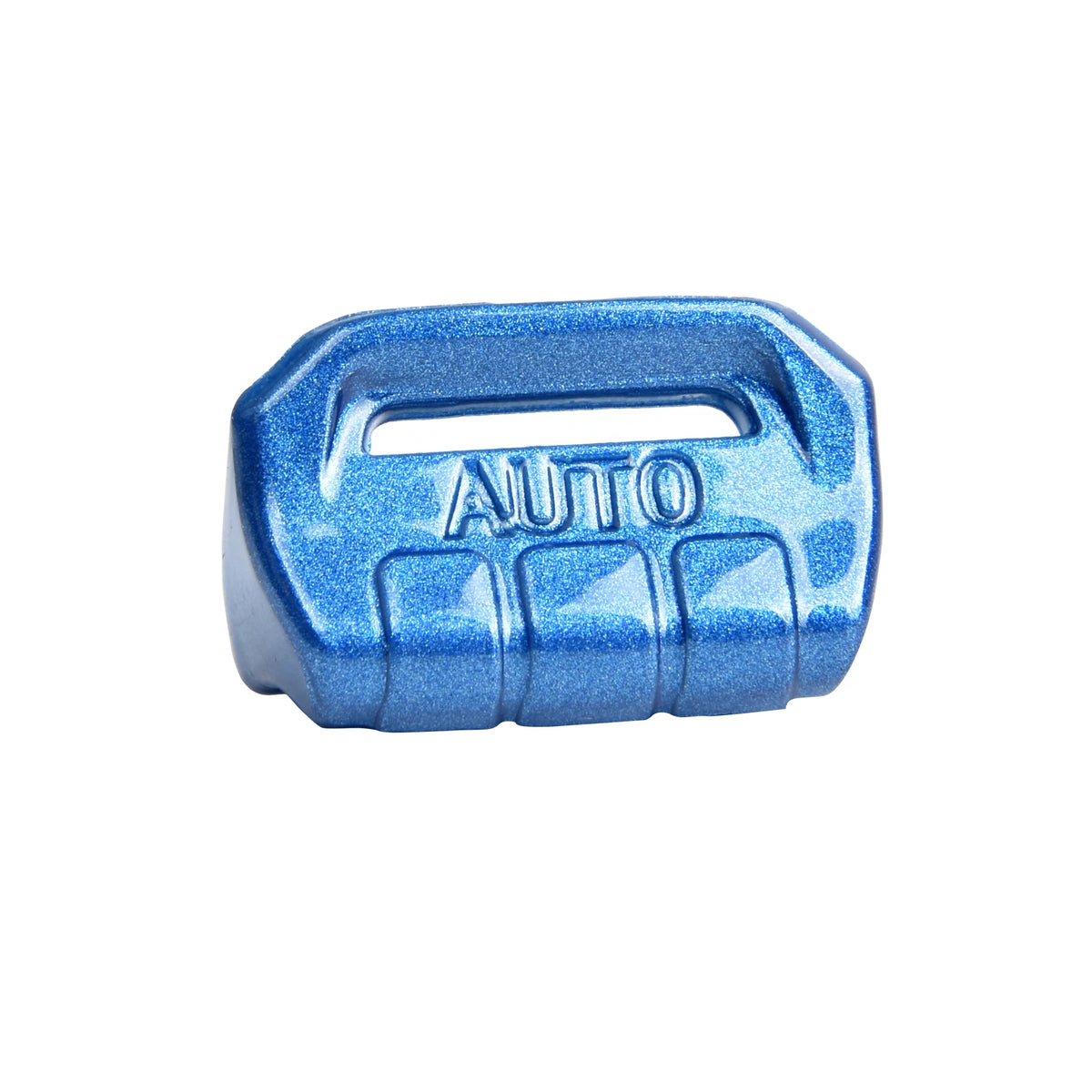 Blue auto window switch trim covers for Jeep Wrangler JL and Gladiator JT