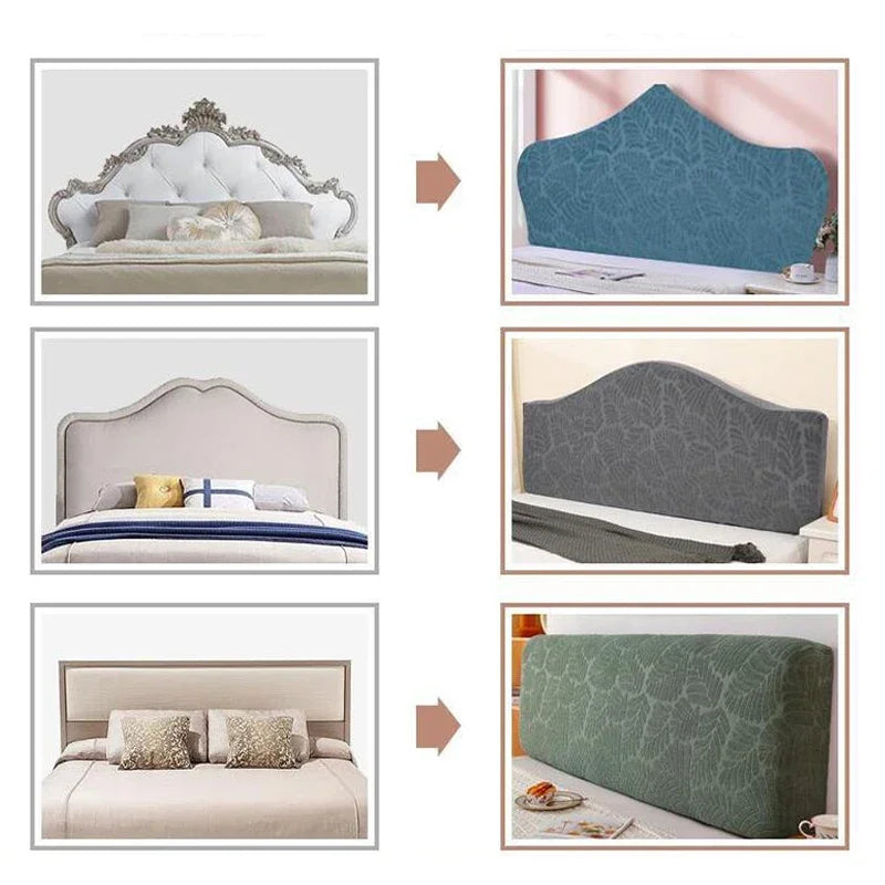 Velvet Stretch Headboard Cover (Anti-Slip, Dust-Proof)