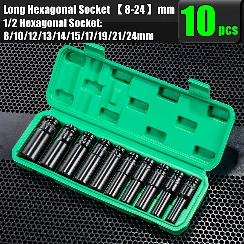 1/2-Inch Drive Impact Socket Set