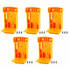 Battery & Tool Holder for 18V/20V Power Tools (5-Pack)