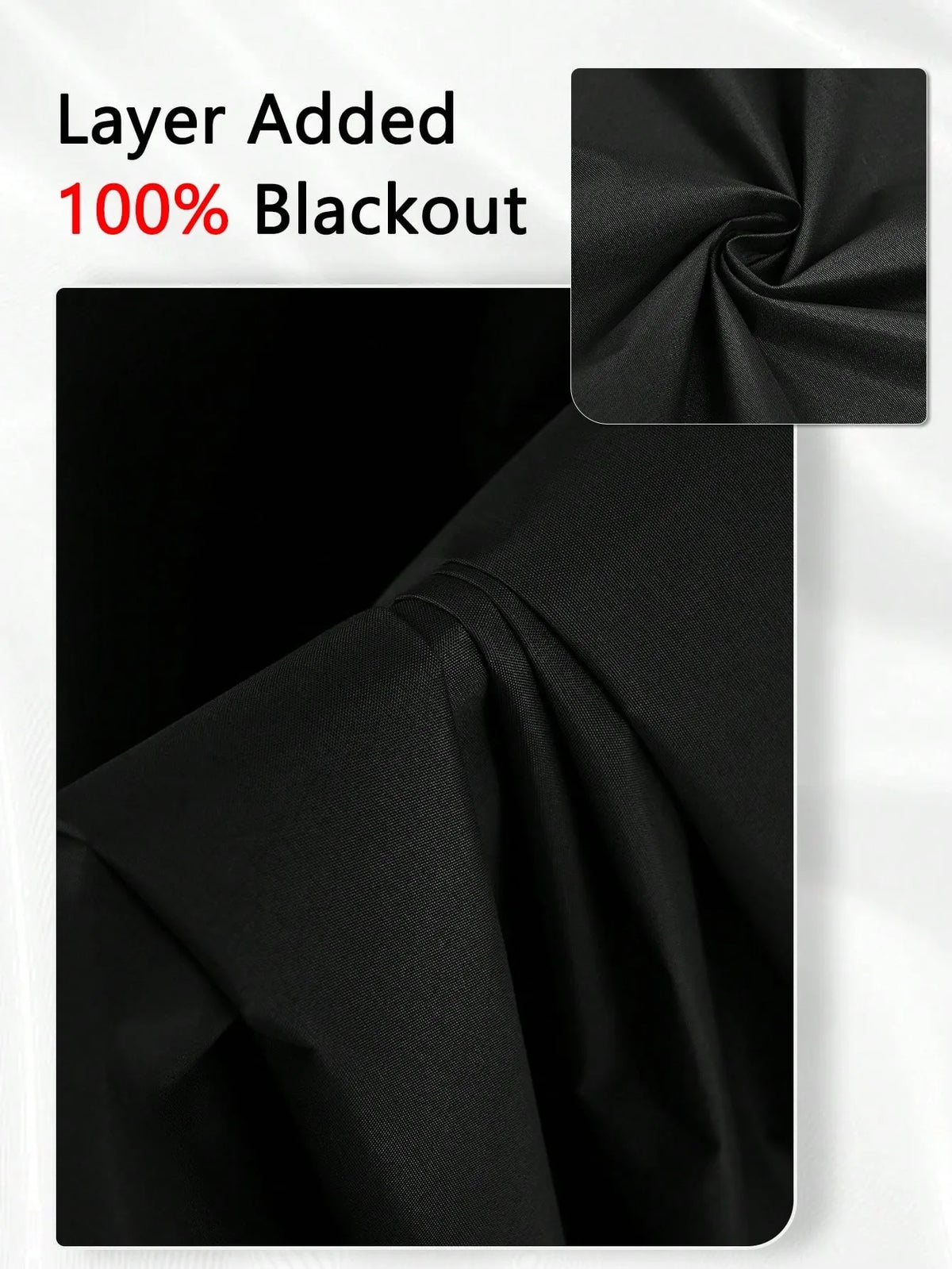 100% Blackout Curtains with Grommets for Bedroom and Living Room