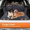 Heavy-Duty Dog Car Seat Cover with Hammock Design