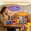 Farm Animal Counting Train with Lockable Barns