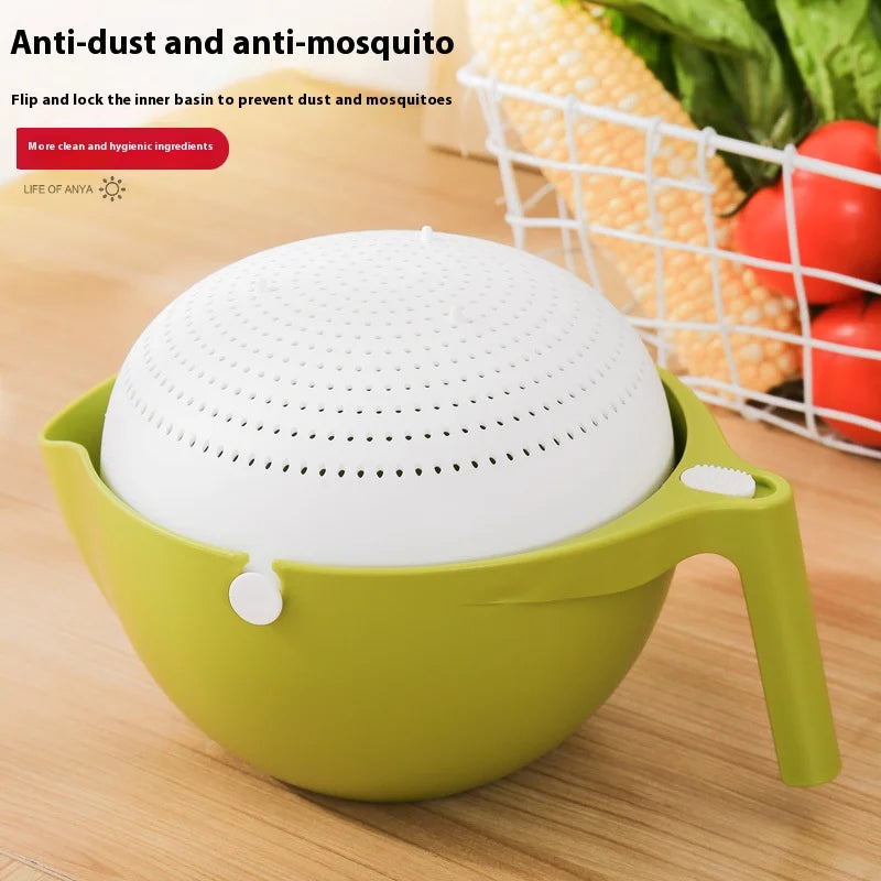 Double-Layer Kitchen Sink Strainer