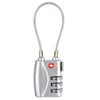 TSA-Approved 4-Dial Combination Travel Lock
