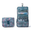 Floral Print Waterproof Hanging Travel Toiletry Bag