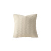 Boho Corduroy Square Pillow Cover - Farmhouse Neutral Decor