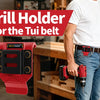 Heavy-Duty Drill Belt Holster for Tool Belts