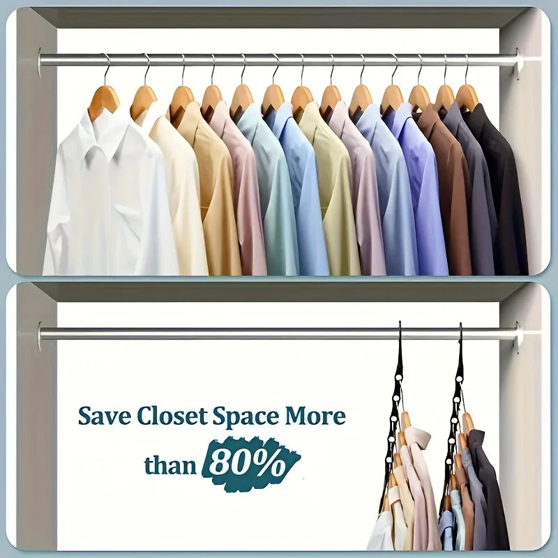 Space-Saving Magic Hangers Set