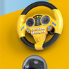 360° Rotating Music Steering Wheel Toy for Kids