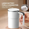 Smart Self-Stirring Coffee Mug with Digital Temperature Display