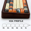 Cute Cartoon Cat Keycap Set – 133 PBT Keycaps for Mechanical Keyboards