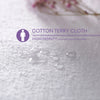 Waterproof Cotton Pillow Protector with Zipper