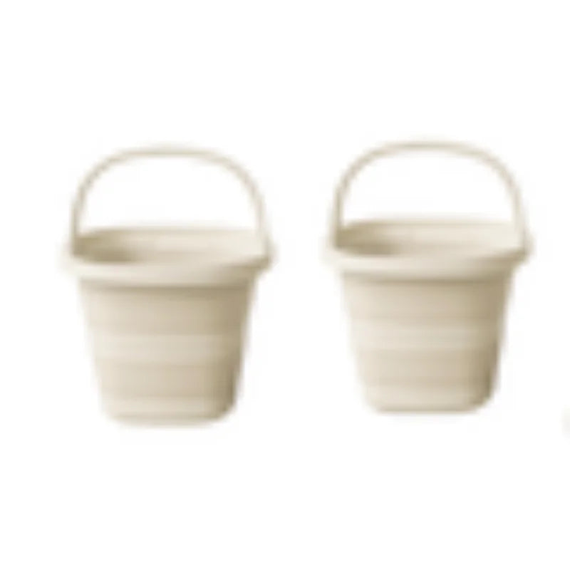 Foldable Water Bucket with Carry Handle for Camping and Home
