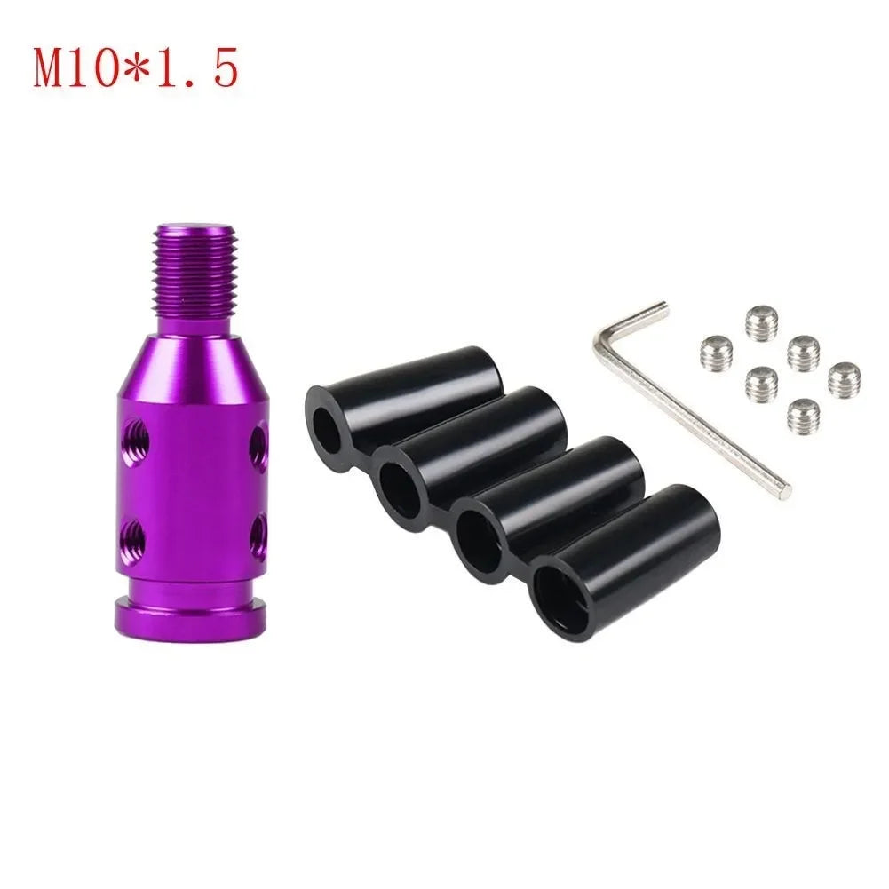 Universal Aluminum Alloy Gear Shift Knob Adapter