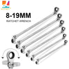 Extra-Long Ratcheting Box End Wrench Set