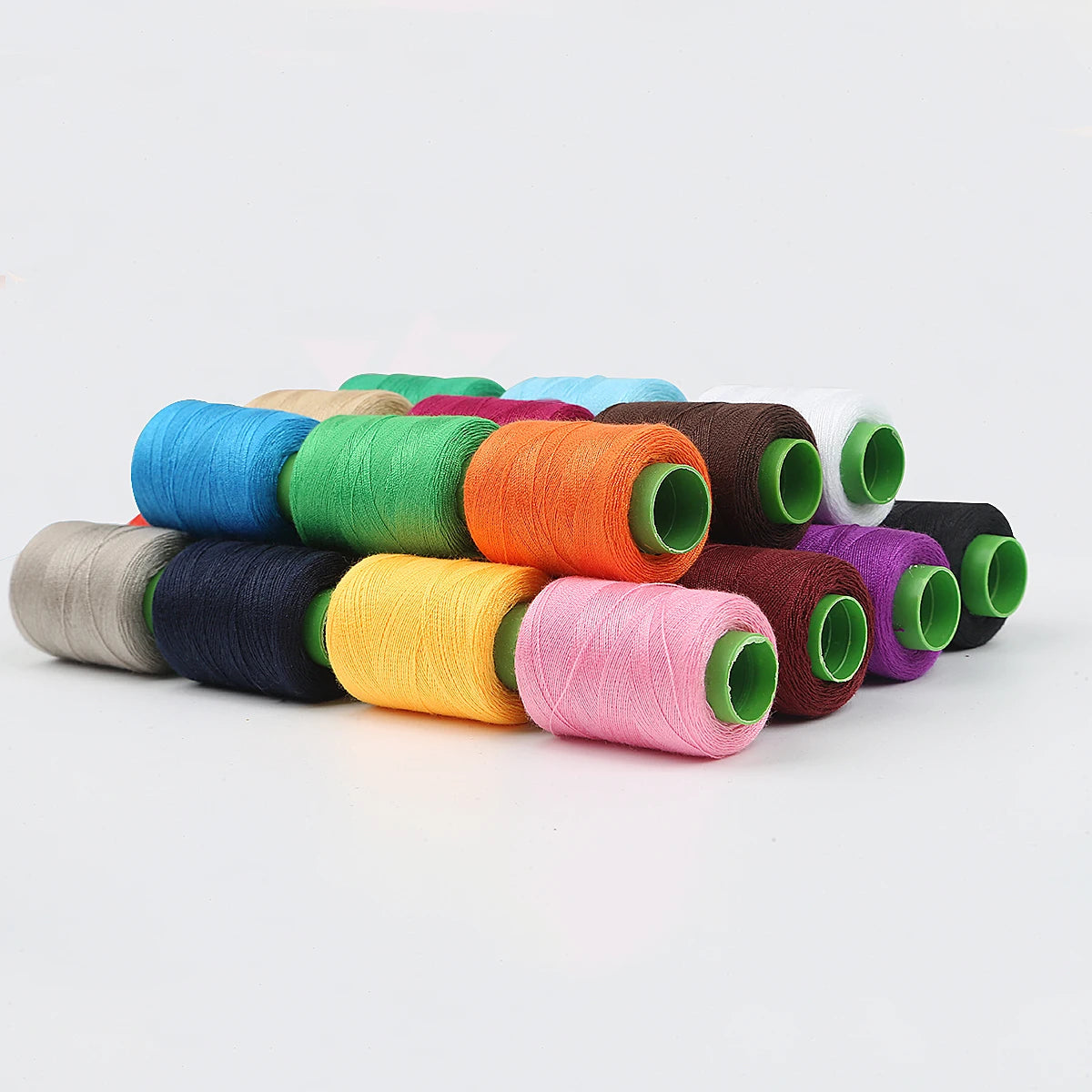 Premium Polyester Sewing Thread Spool - 300m, 24 Colors