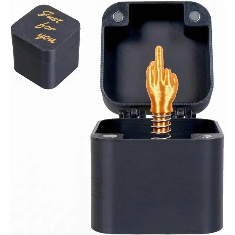 Middle Finger Surprise Gift Box – Funny Gag Gift for Adults