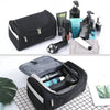 Hanging Leather Toiletry Bag with Durable Water-Resistant Design