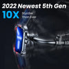 Universal Bike Phone Holder with 360° Rotation & Auto-Lock
