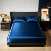 Silky Ice Silk Fitted Sheet with Elastic Edge