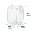 Pop-Up Mesh Laundry Hamper for Home and Travel
