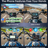 5/6.25 Inch Waterproof Motorcycle GPS with CarPlay and Android Auto
