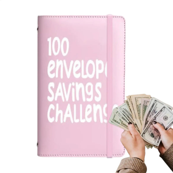 100 Envelope Money Saving Challenge Binder