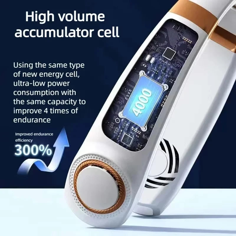 Rechargeable Neck Fan