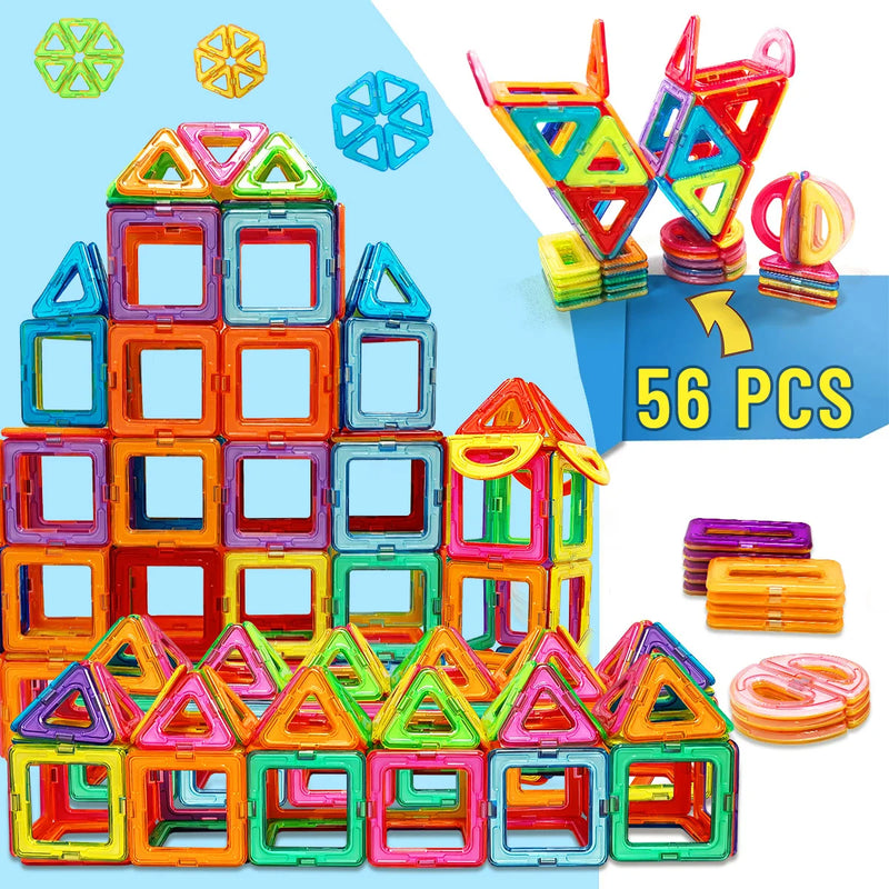 Magnetic Building Blocks Construction Set