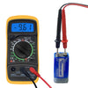 Compact Digital Multimeter with LCD Backlight for Electrical Testing