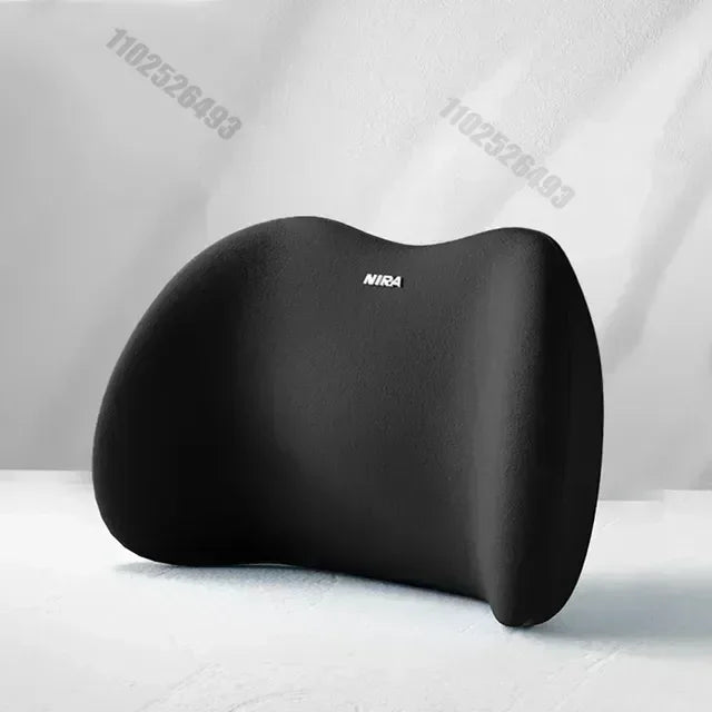 Memory Foam Car Neck and Lumbar Support Cushion Set