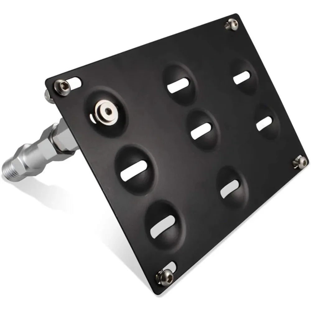 No-Drill Front Tow Hook License Plate Mount for BMW & Mini