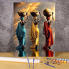 Adult Paint by Numbers Kit – African Women Portrait on Canvas