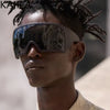 Oversized Shield Sunglasses