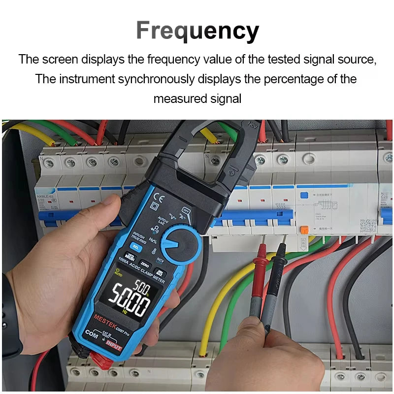 1000A True RMS Digital Clamp Meter with NCV Detection